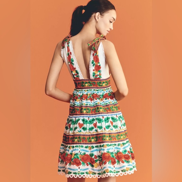 FARM Rio Colorful Floral Mini Dress - Picture 3 of 6